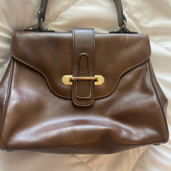 Handbags - Vintage Brown leather bag